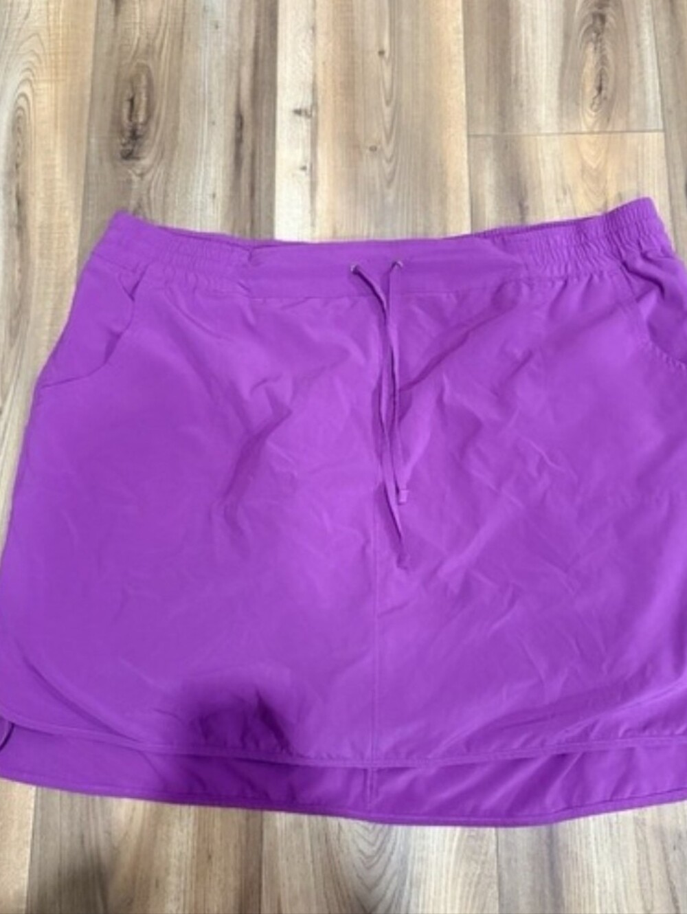 Duluth Trading Co Purple Athletic Shorts Skort